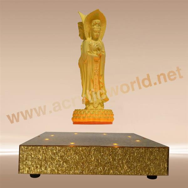 led acrylic magnetic levitation floating display